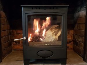 Wood burning stove installer in Taunton, Somerset