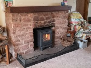 Wood burning stove fitter in Bridgwater, Somerset.
