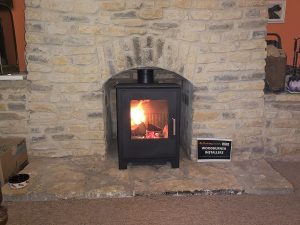 Woodburner stove installation in Bishops Lydeard, Somerset.
