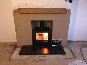Fireplace renovations in Taunton, Somerset.